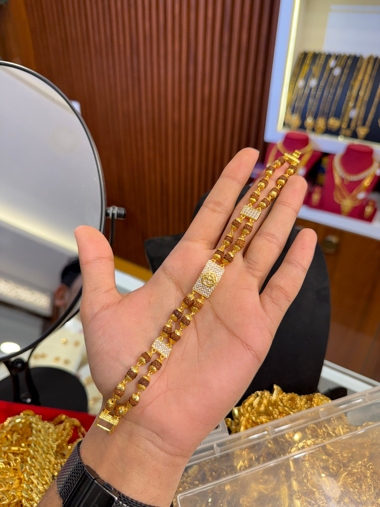 Bracelet rudraksha ⭐⭐⭐⭐⭐ 4.6 (3,890)
