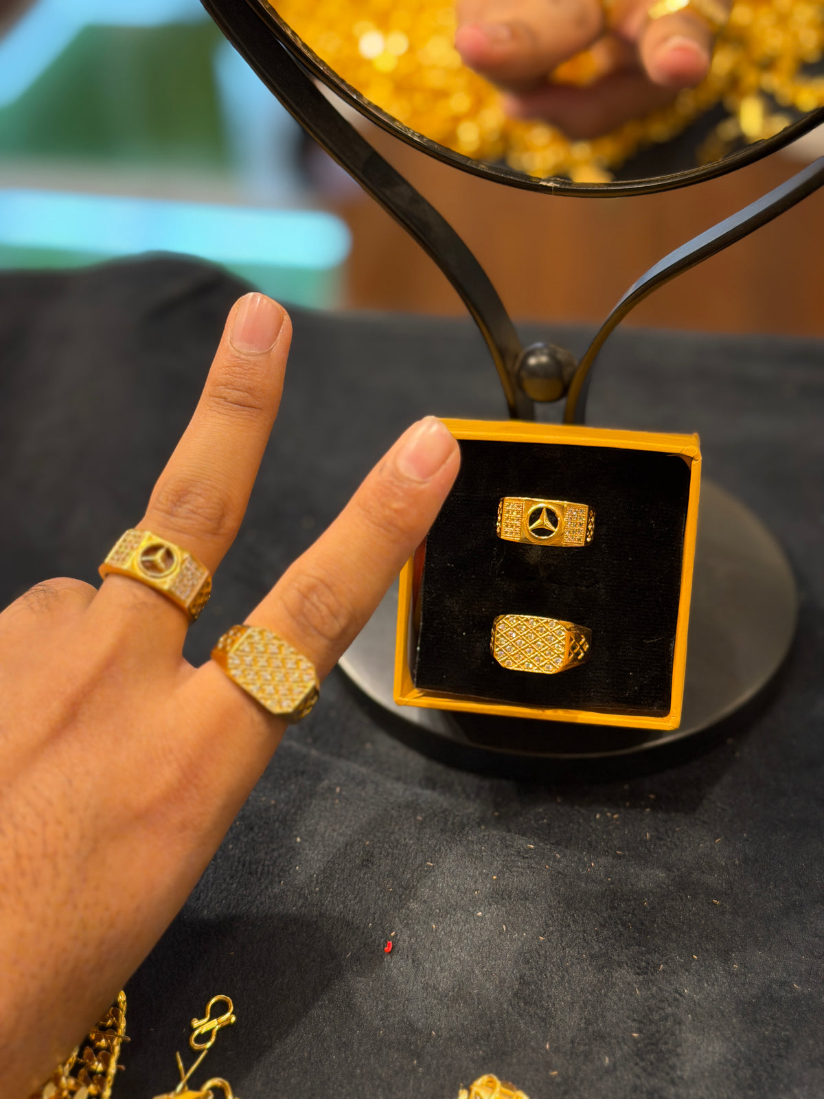 2 rings + 1 cubin braslet 🔥