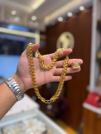 Lotus chain + om rings