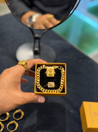 2 rings + 1 braslet  ( combo )