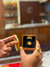 2 rings + 1 cubin braslet