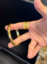 Kada + om ring combo