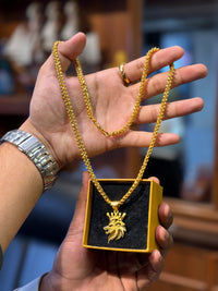 South chain + lion pendent 🦁