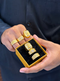 3 rings combo ( design no 5)
