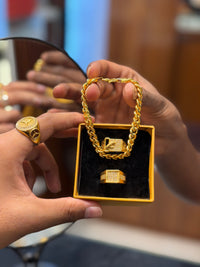 2 rings + 1 braslet  ( combo )
