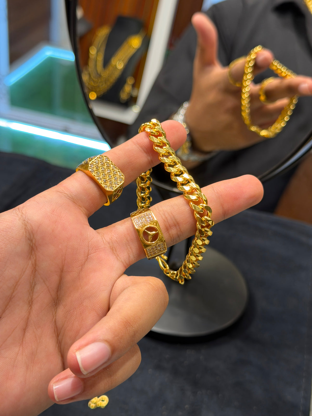 2 rings + 1 cubin braslet 🔥