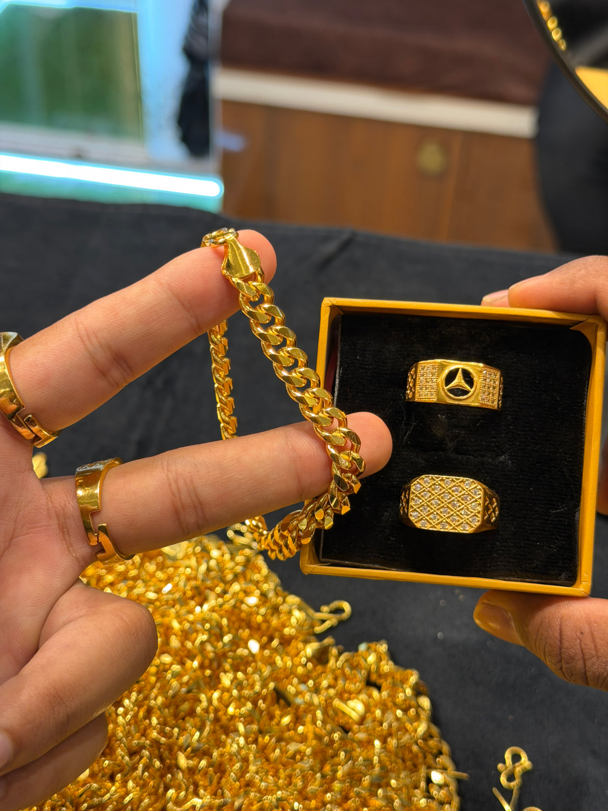 2 rings + 1 cubin braslet 🔥