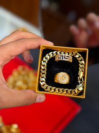 2 rings + 1 cubin braslet
