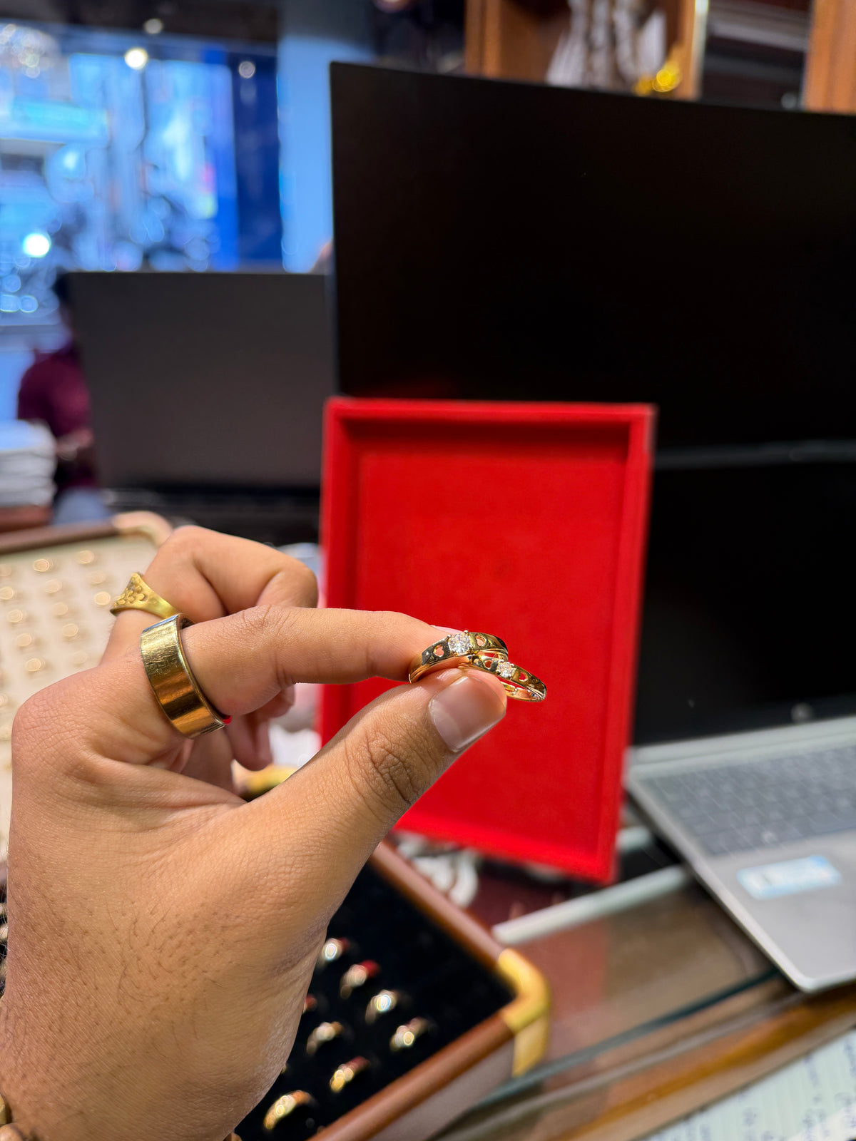Couple rings ❤️  ( pair)