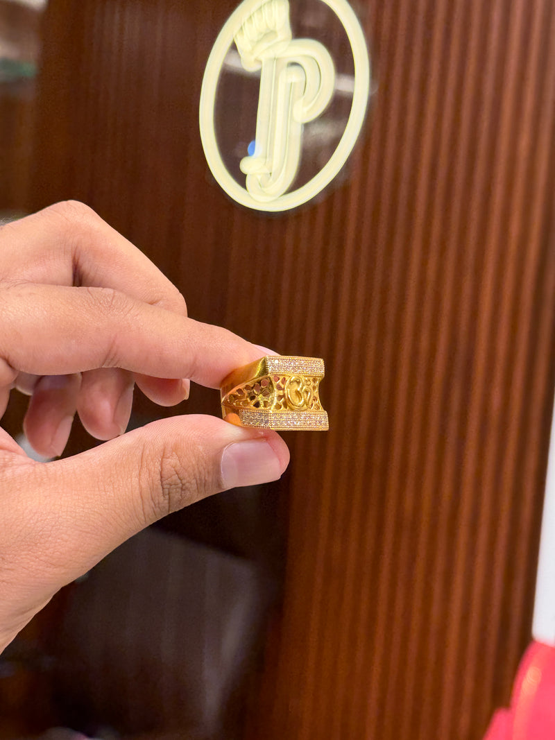 Om ring 🕉️. ( Adjustable )