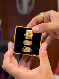 3 rings combo (design no 1 )