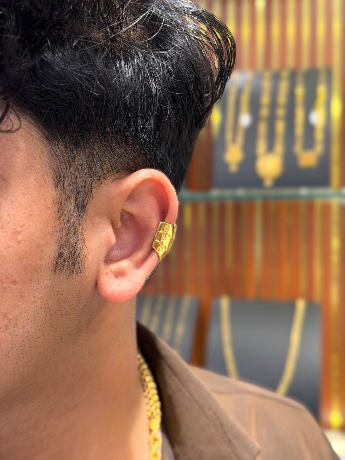 Cobra braslet + om ring + ear cuff