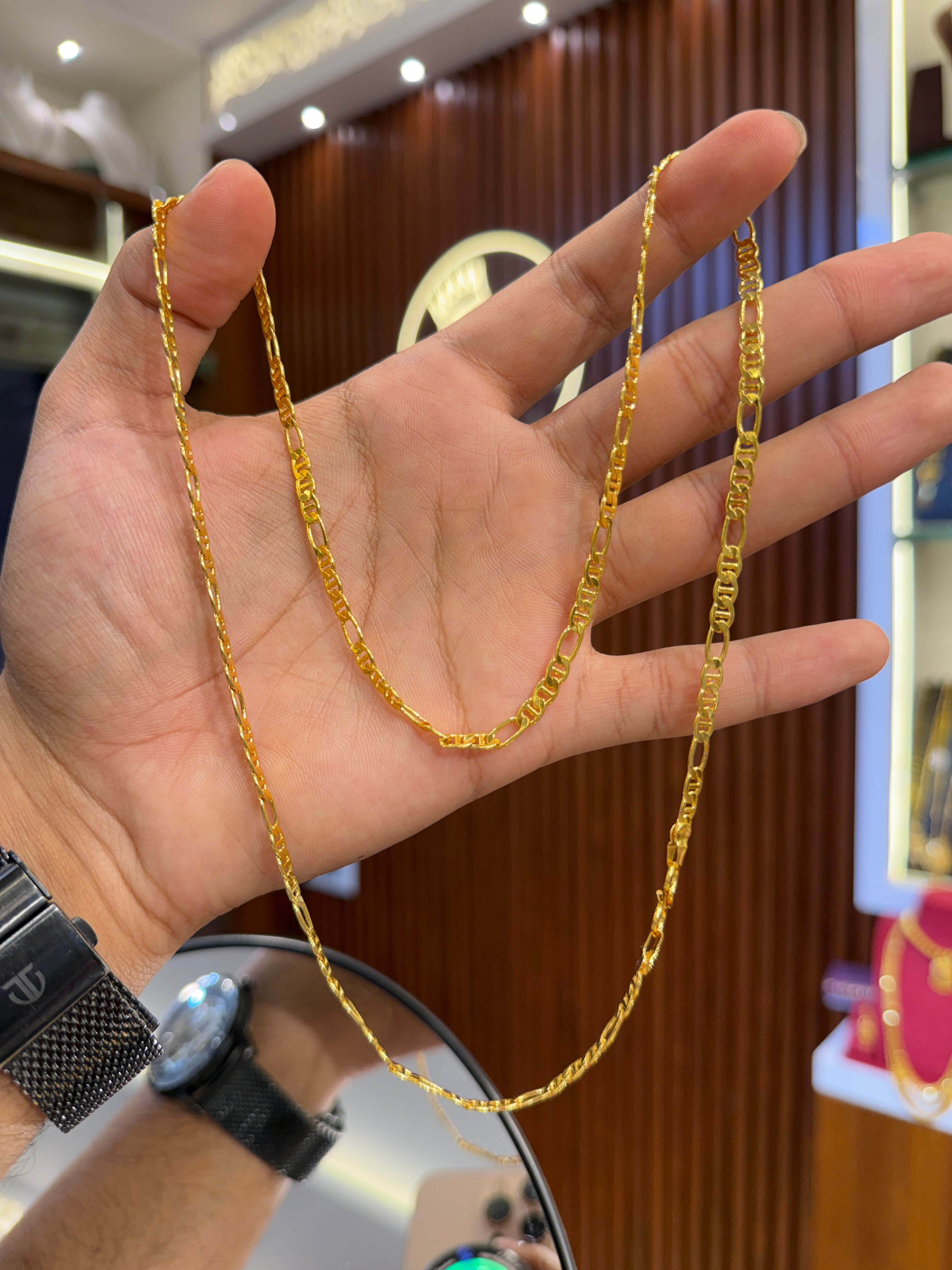 Sachin chain ⭐⭐⭐⭐☆ 4.0 (2,980) – Pashupati art jewellary