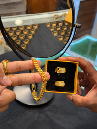 2 rings + 1 braslet  ( combo )