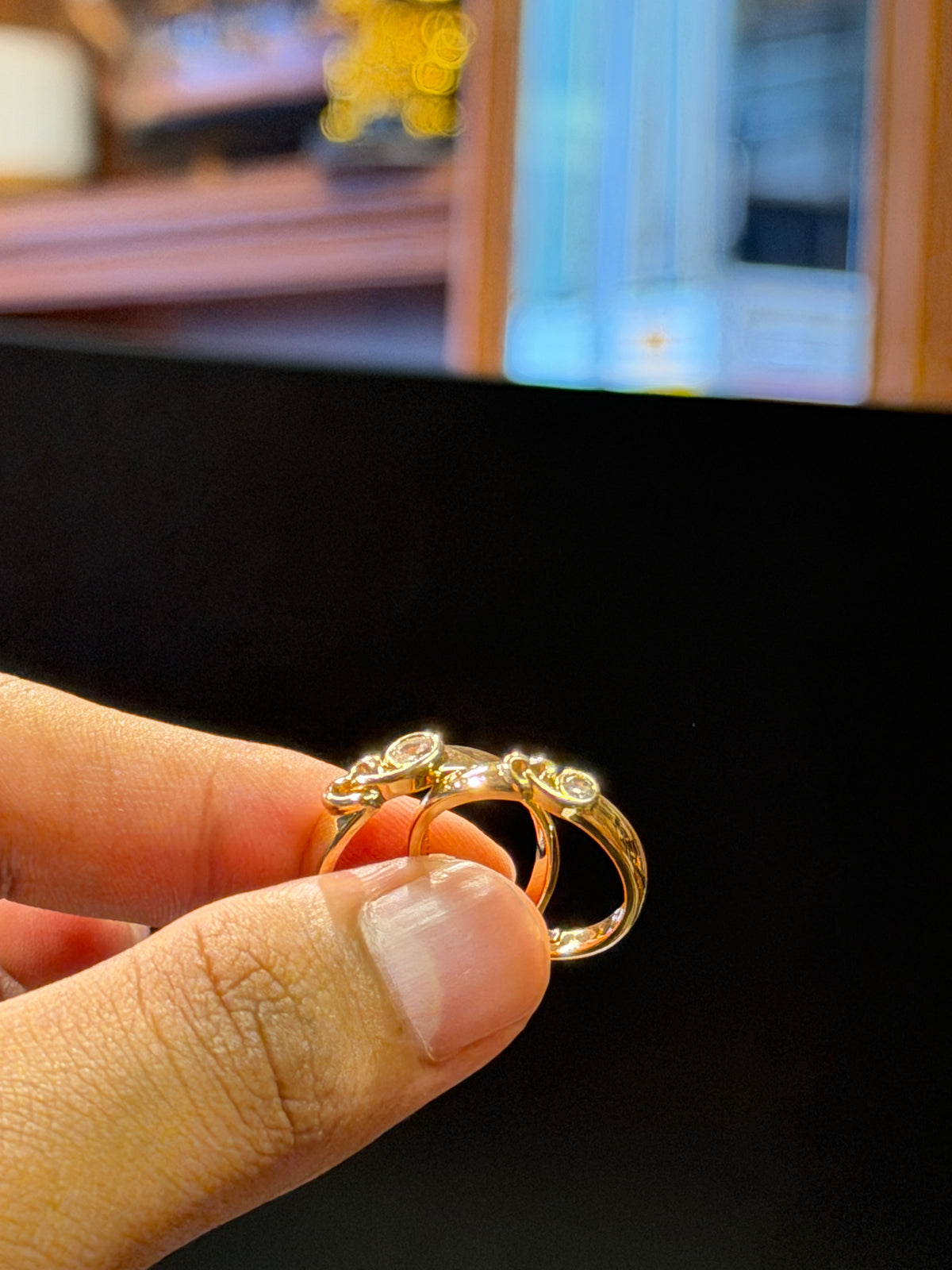 Heart shape Couple rings ( pair) ❤️