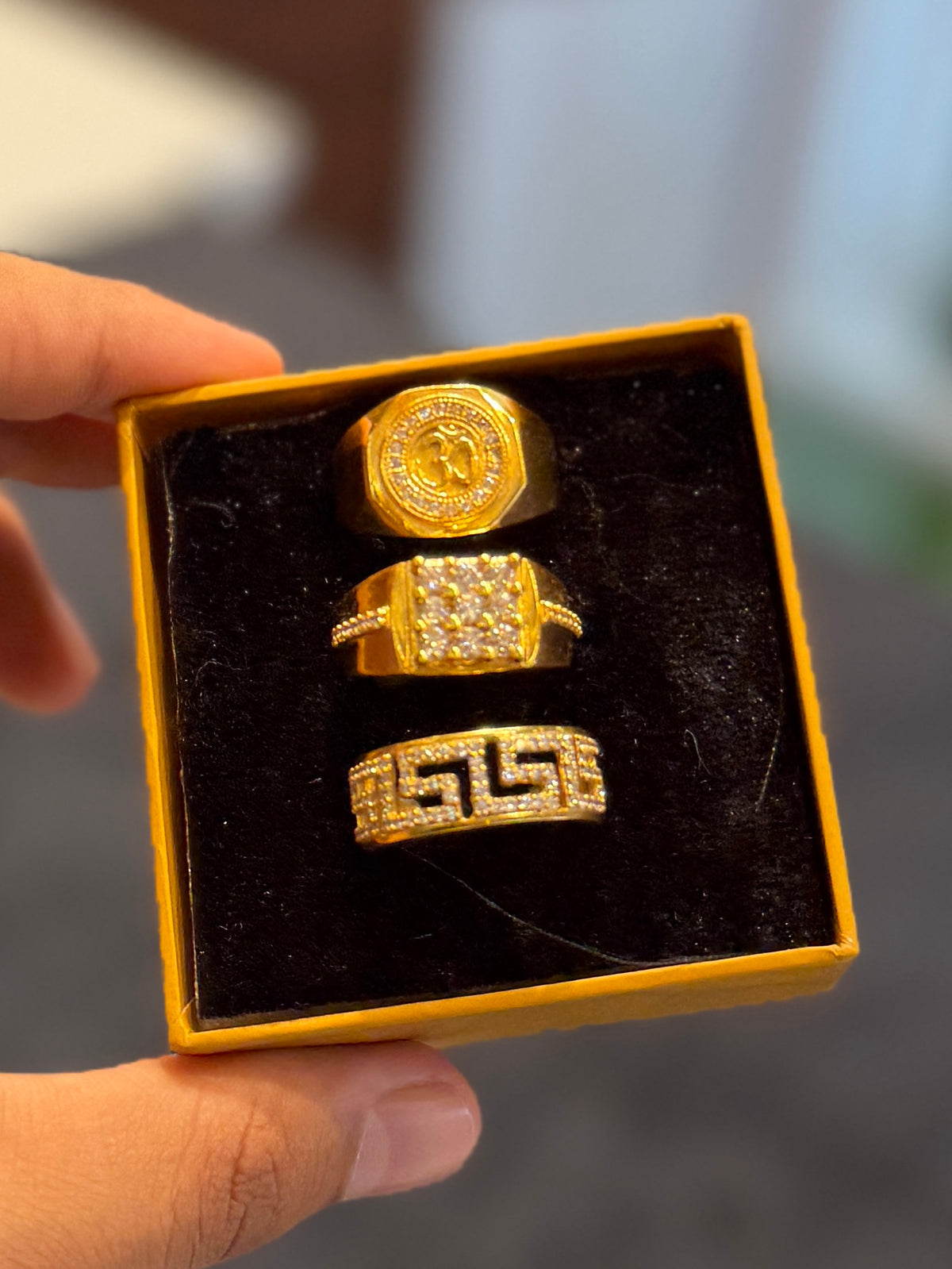 3 rings combo ( design no 4)