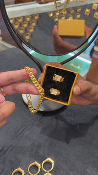 2 rings + 1 braslet  ( combo )